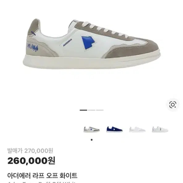 [BUNJANG] ADER Error RAF Sneakers White / 아더에러 라프 스니커즈 화이트