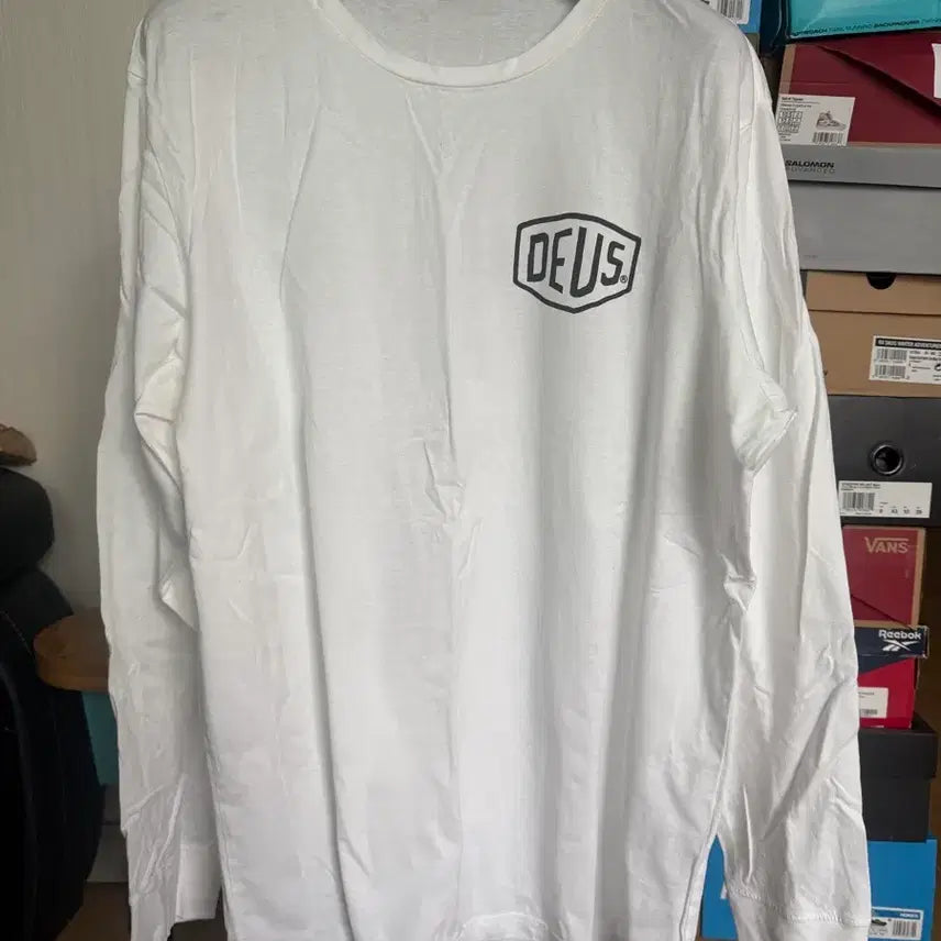[BUNJANG] Deus Ex Machina Ibiza Long Sleeve White / [XXXL]데우스 엑스 마키나 이비자 롱슬리브 화이트