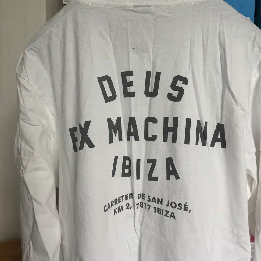 [BUNJANG] Deus Ex Machina Ibiza Long Sleeve White / [XXXL]데우스 엑스 마키나 이비자 롱슬리브 화이트