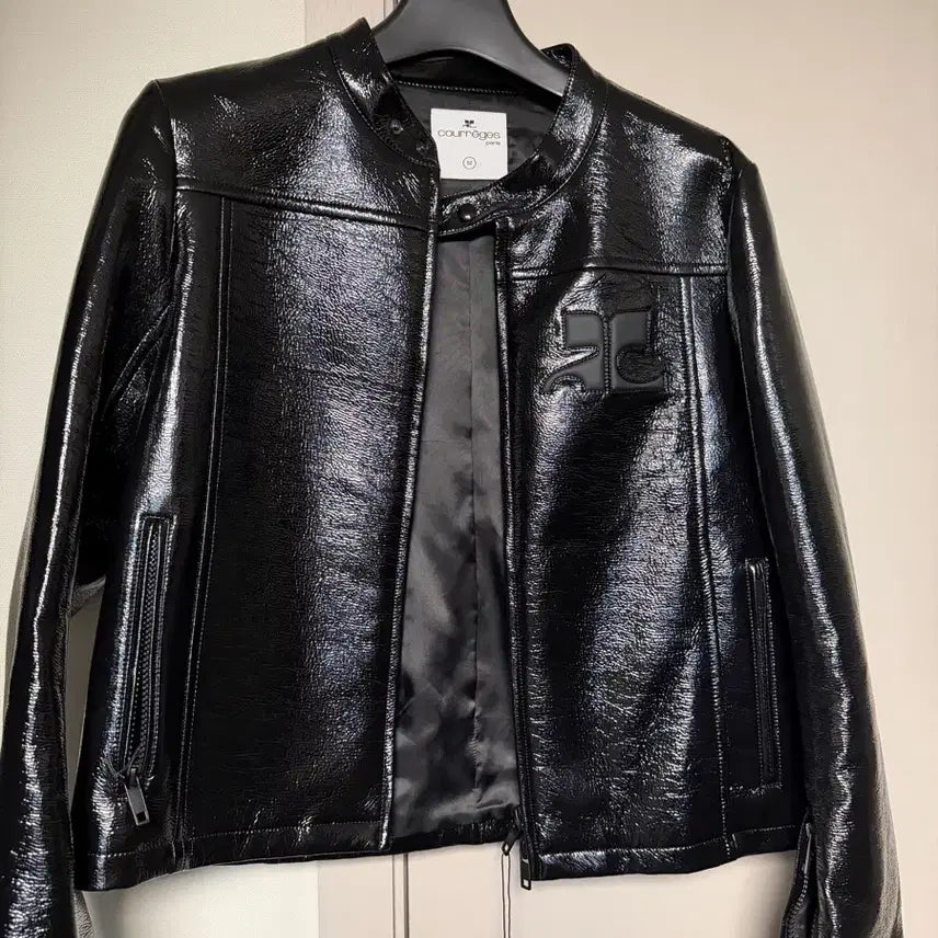 [BUNJANG] Courrèges Leather Jacket / 꾸레쥬 레더 자켓