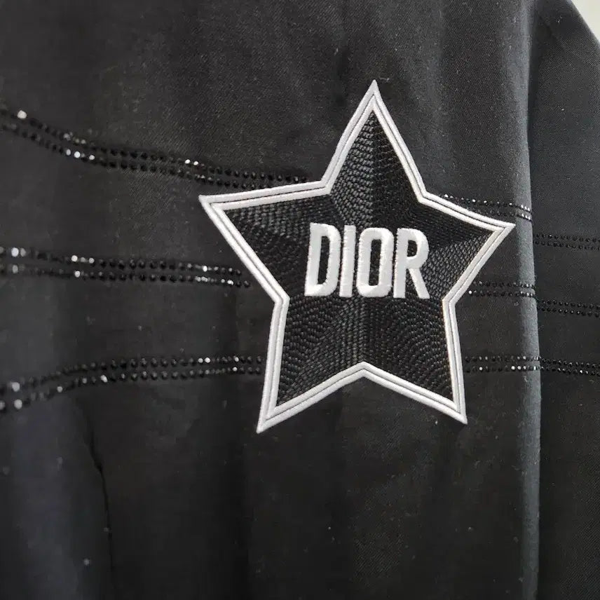 [BUNJANG] Star Embroidered Belted Shirt Dress / 별 자수 벨티드 셔츠 원피스