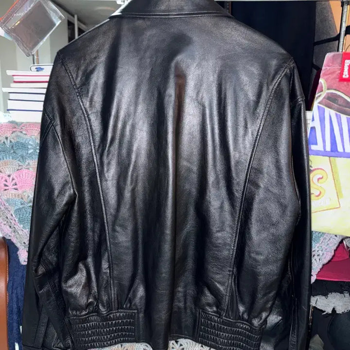 [BUNJANG] Andros Two-Way Leather Jacket / Andros 앤드로스 투웨이 레더자켓
