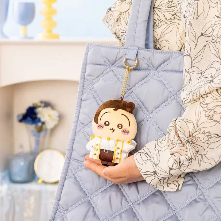 [BUNJANG] Chiikawa Hachiware Usagi Princess Prince Keyring 3-Piece Set / 치이카와 하치와레 우사기 공주 왕자 키링 3종 세트