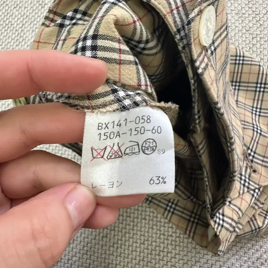 [BUNJANG] Burberry Nova Check Skirt / 실측확인 버버리 노바체크 스커트 0420D