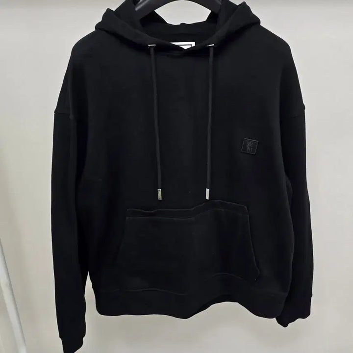 [BUNJANG] Wooyoungmi Crown Back Logo Hoodie Black / 우영미 크라운 백로고 후드 티셔츠 48사이즈 100 블랙 판매