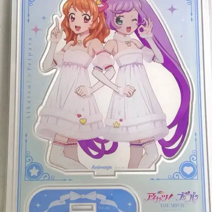 [BUNJANG] PriPara Aikatsu Collaboration Lala Akari Acrylic Stand / 프리파라 아이카츠 콜라보 애니메쥬 라라 아카리 아크릴 스탠드 굿즈