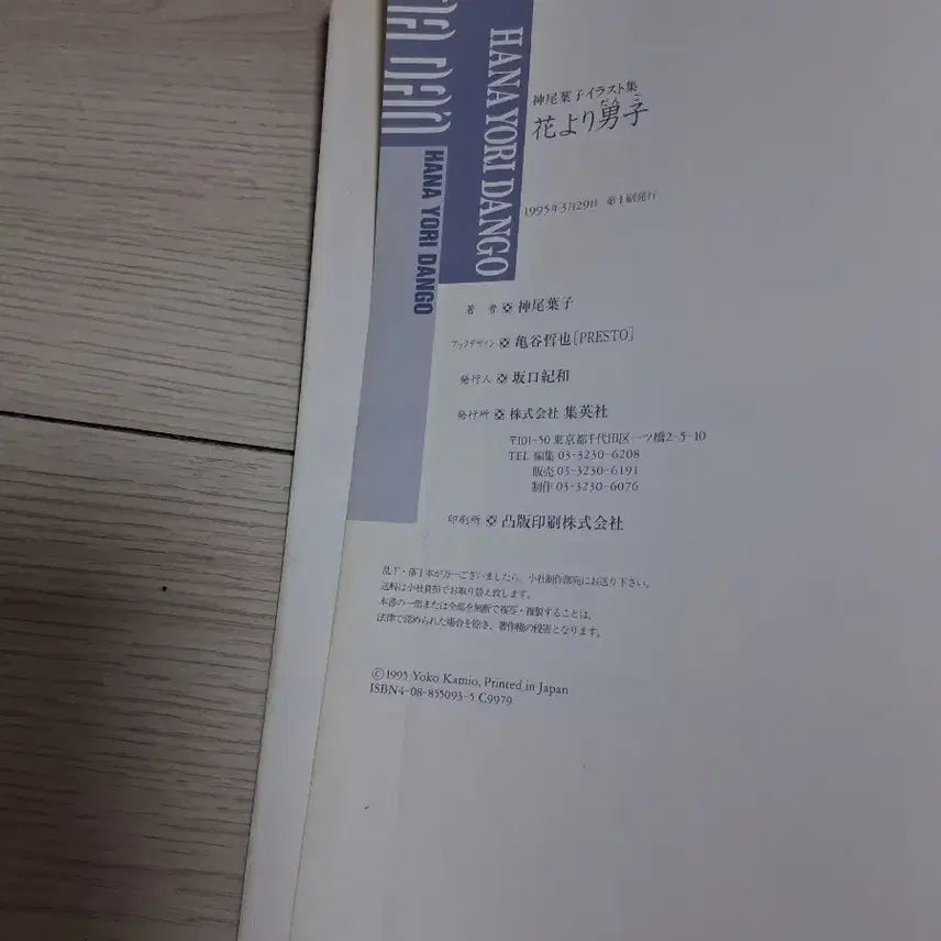 [BUNJANG] 꽃보다 남자 일러스트 화보집 / 꽃보다 남자 일러스트 화보집