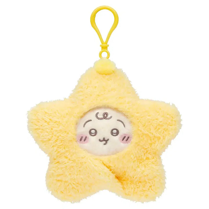 [BUNJANG] Chikawa Star Shaped Swaddle Keyring / 치이카와 별 모양 포대기 키링 (인형 분리가능)