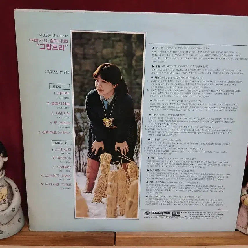[BUNJANG] Lee Jung Hee New Song Collection LP Record / 이정희 새노래모음 LP 음반