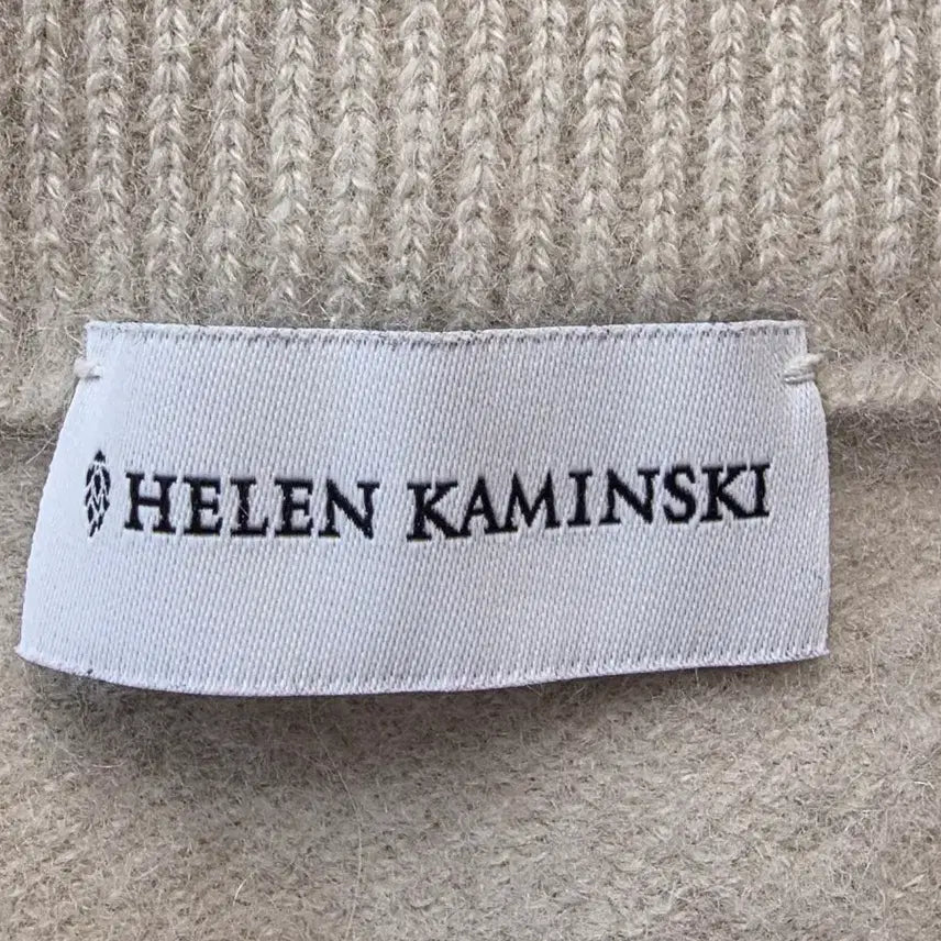 [BUNJANG] Helen Kaminski Cream Cashmere Wide Pants / 헬렌카민스키