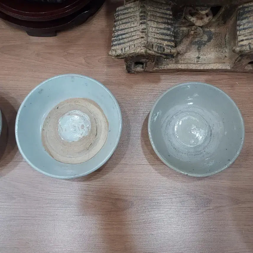 [BUNJANG] Antique Porcelain Bowls Set of 4 / 오래된 도자기 완 4개