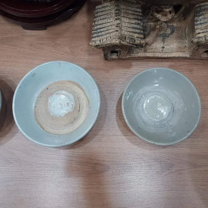 [BUNJANG] Antique Porcelain Bowls Set of 4 / 오래된 도자기 완 4개