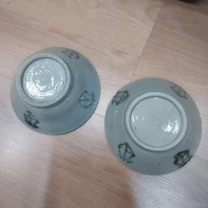 [BUNJANG] Antique Porcelain Bowls Set of 4 / 오래된 도자기 완 4개