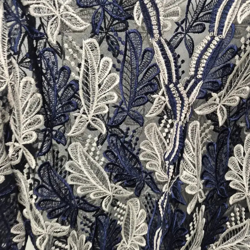 [BUNJANG] Vintage Lace Blouse for Women / 60대 여성 자수 레이스 블라우스90- 100