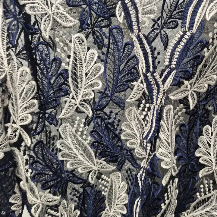 [BUNJANG] Vintage Lace Blouse for Women / 60대 여성 자수 레이스 블라우스90- 100