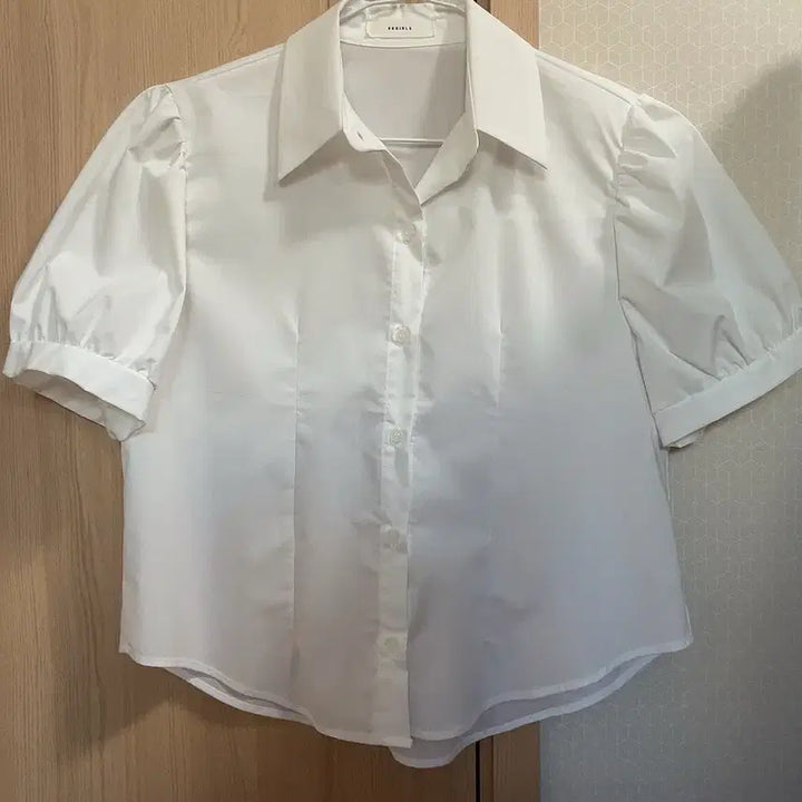 [BUNJANG] White Puff Sleeve Blouse / 화이트 퍼프 블라우스