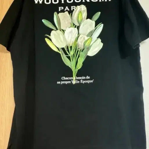 [SOLD OUT] 우영미 플라워 반팔티셔츠 48사이즈