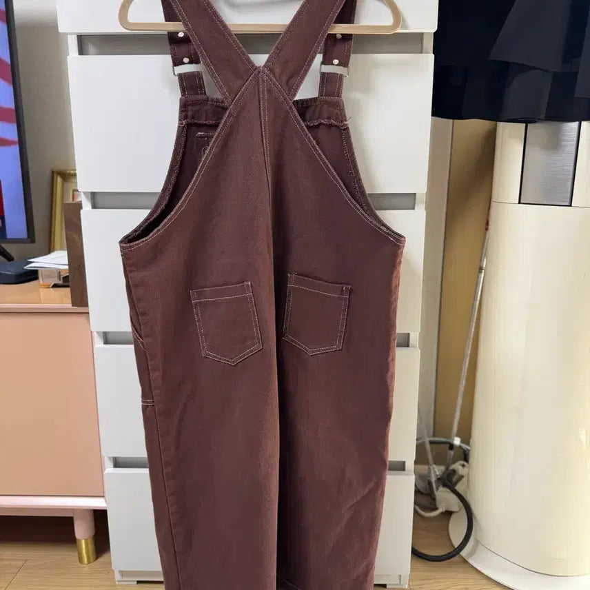 [BUNJANG] Unworn Denim Overall Dress (55-66) / 데님 멜빵 원피스(55-66)미착용 상품(구입가7만원)