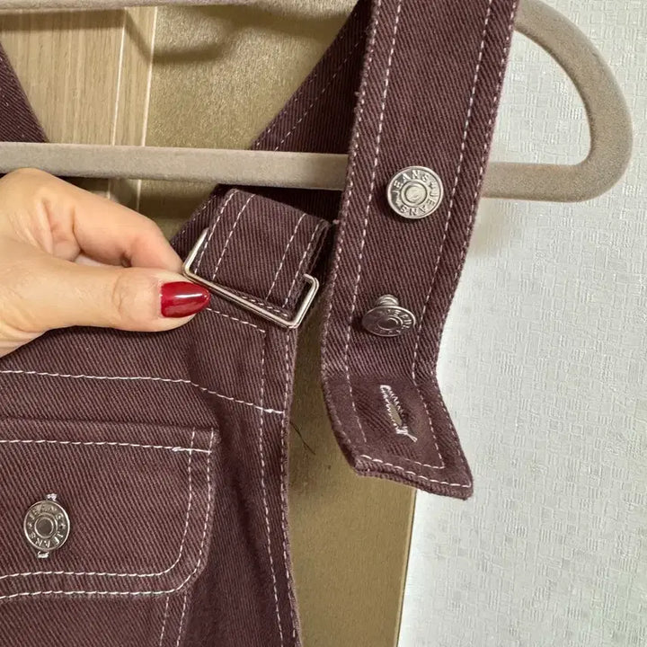 [BUNJANG] Unworn Denim Overall Dress (55-66) / 데님 멜빵 원피스(55-66)미착용 상품(구입가7만원)