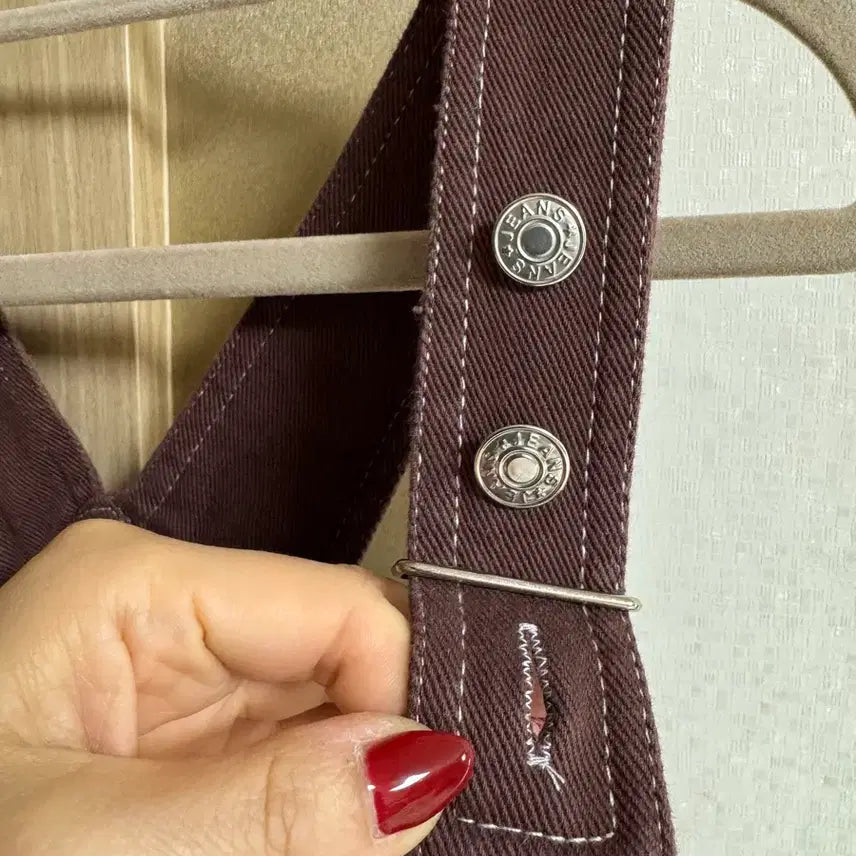 [BUNJANG] Unworn Denim Overall Dress (55-66) / 데님 멜빵 원피스(55-66)미착용 상품(구입가7만원)