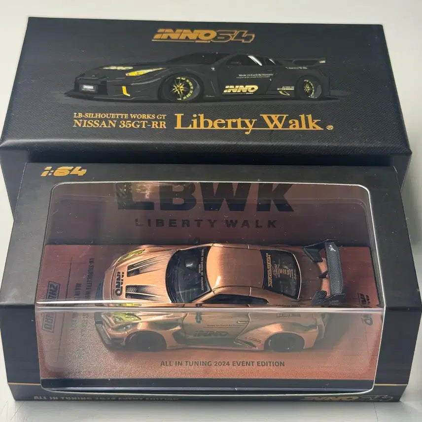 [SOLD OUT] INNO64 이노64 r35 리버티워크 체이스카 미니지티 다이캐스트