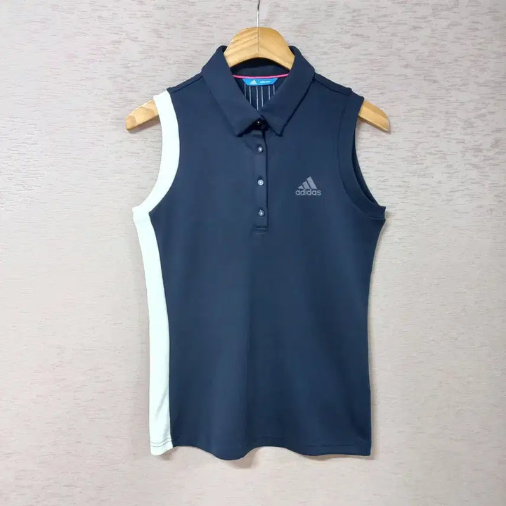 [BUNJANG] Adidas Navy Sleeveless Polo Shirt Women&