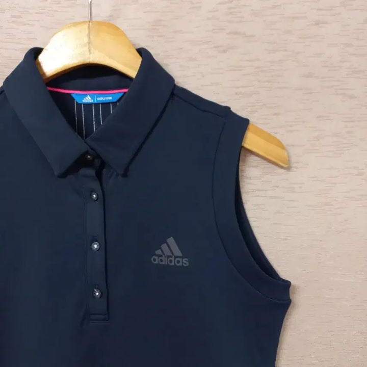 [BUNJANG] Adidas Navy Sleeveless Polo Shirt Women&