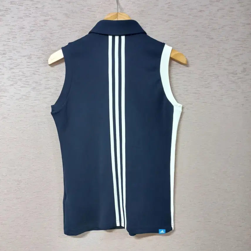[BUNJANG] Adidas Navy Sleeveless Polo Shirt Women&