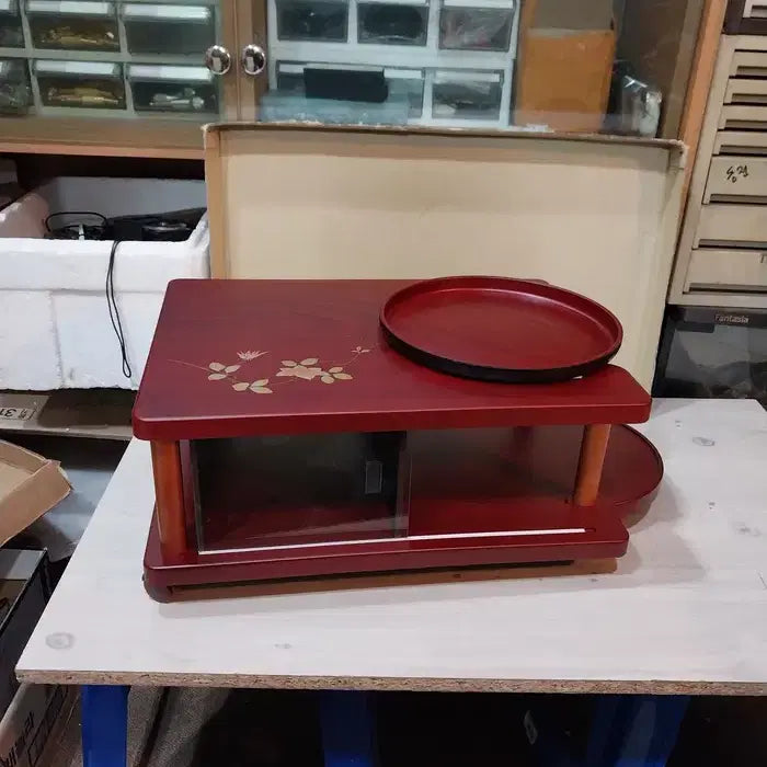 [BUNJANG] Unused Japanese Miniature Display Cabinet / 1960 미사용 일본 조립식 미니 장식장