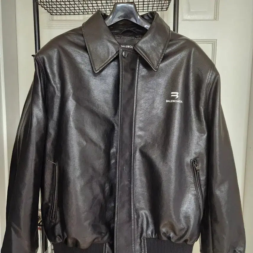 [SOLD OUT] BALENCIAGA 스타일 가죽 자켓
