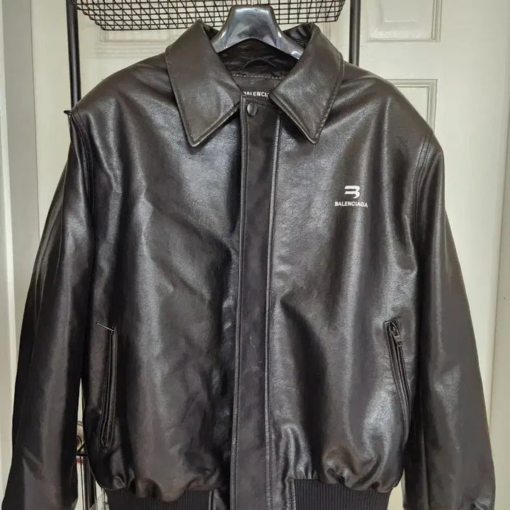 [SOLD OUT] BALENCIAGA 스타일 가죽 자켓