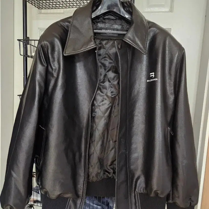 [SOLD OUT] BALENCIAGA 스타일 가죽 자켓