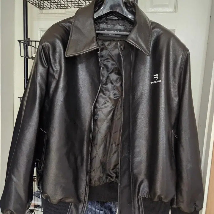 [SOLD OUT] BALENCIAGA 스타일 가죽 자켓