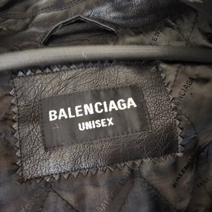 [SOLD OUT] BALENCIAGA 스타일 가죽 자켓