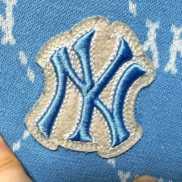 [BUNJANG] MLB New York Yankees Monogram T-Shirt / MLB 다이아 모노그램 남자 반팔티셔츠 뉴욕양키스 루즈핏 XXL 110