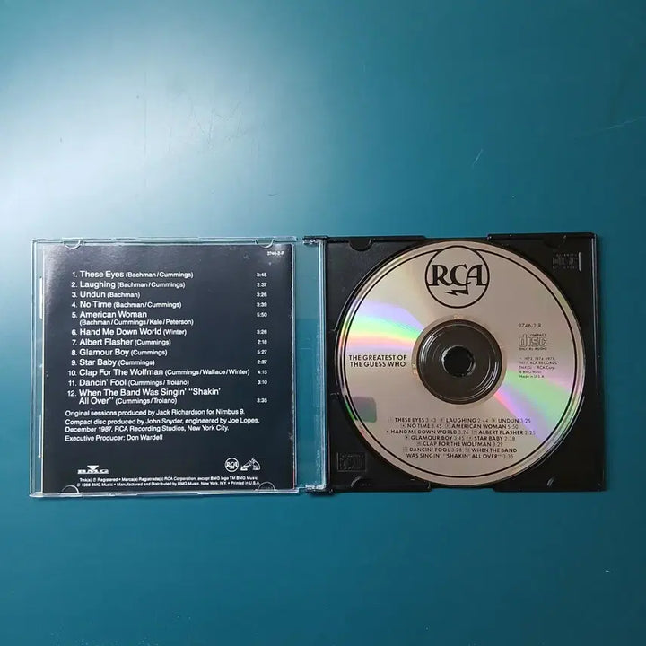 [BUNJANG] The Guess Who Greatest Hits CD / GUESS WHO