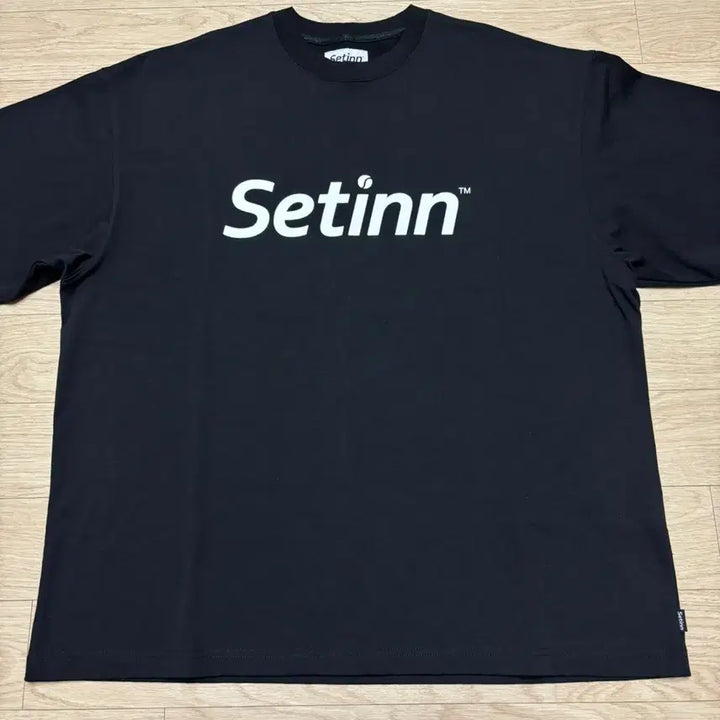 [BUNJANG] Setinn Bshop Exclusive Logo T-shirt Black L / Setinn 세트인 Bshop 별주 로고 티셔츠 블랙 L