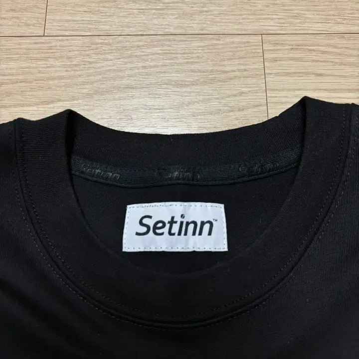 [BUNJANG] Setinn Bshop Exclusive Logo T-shirt Black L / Setinn 세트인 Bshop 별주 로고 티셔츠 블랙 L