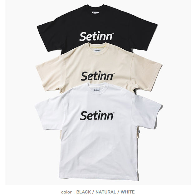 [BUNJANG] Setinn Bshop Exclusive Logo T-shirt Black L / Setinn 세트인 Bshop 별주 로고 티셔츠 블랙 L