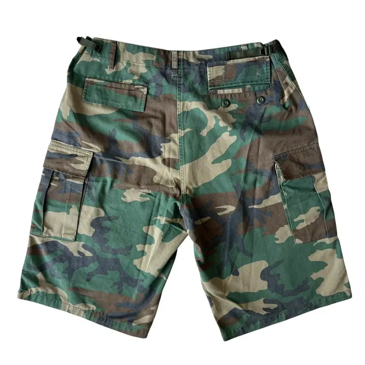 [BUNJANG] Terror Woodland Camo Cargo Shorts / 빈티지 00s Terror 카모 카고 쇼츠