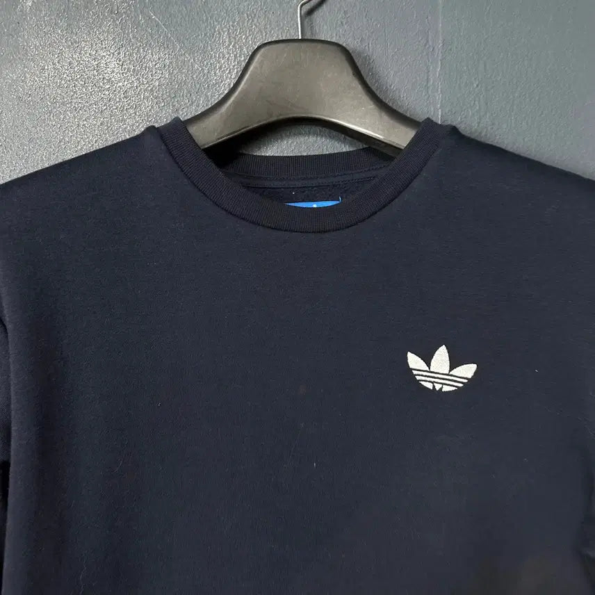 [BUNJANG] Adidas Navy Zipper Sweatshirt / 90 아디다스 네이비 지퍼 맨투맨 티셔츠