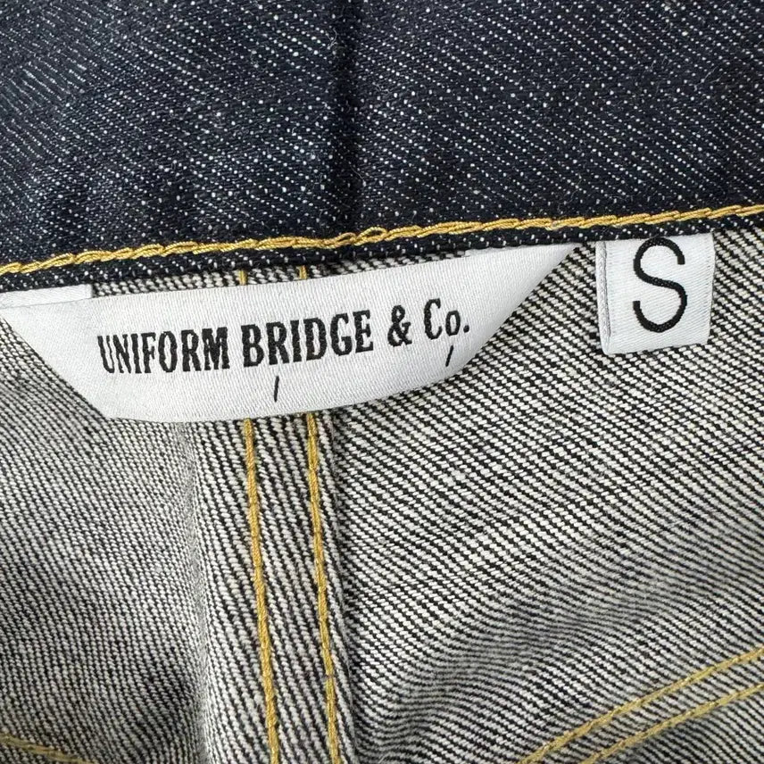 [BUNJANG] Uniform Bridge Selvedge Denim Pants / (S)유니폼브릿지 셀비지 데님팬츠
