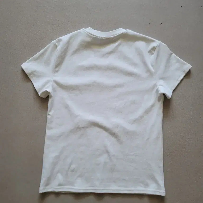[BUNJANG] Asaki Frezaki Printed Short Sleeve T-shirt / 아사키프레자키 미진열 프린팅 반소매 티셔츠