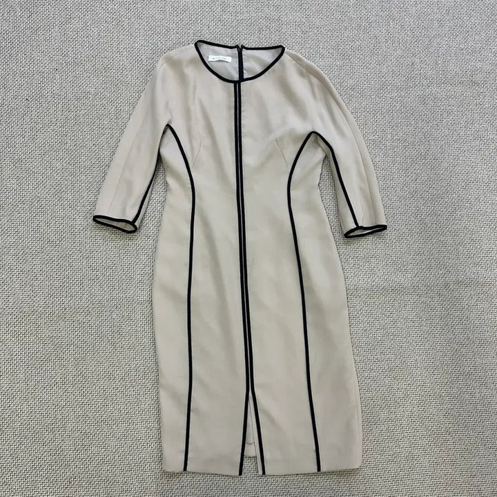 [BUNJANG] Missha Slim Fit Color Block Dress / 91-103-165 미샤 배색라인 슬림핏 원피스 0420D