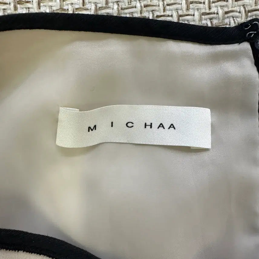 [BUNJANG] Missha Slim Fit Color Block Dress / 91-103-165 미샤 배색라인 슬림핏 원피스 0420D