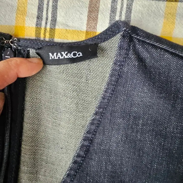 [BUNJANG] Max &amp; Co. Denim Dress / 막스앤코 데님원피스