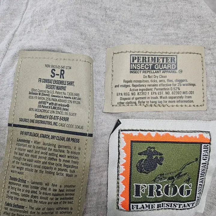 [BUNJANG] US Marine Corps Desert Marpat Combat Shirt - Small Regular / 미 해병대 데저트 마펫 컴뱃셔츠 - 스몰 레귤러(100