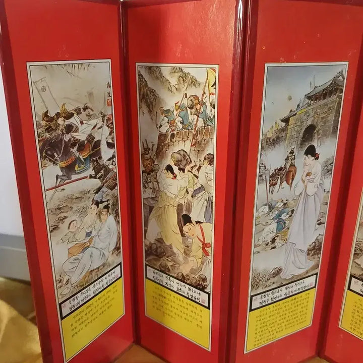 [BUNJANG] Lee Sun-sin and Non-gae Folding Screen / 이순신과 논개