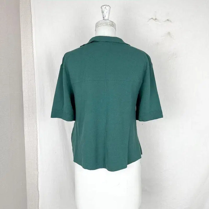 [BUNJANG] System Hanseom Loose Fit Short Sleeve Knit Top / 시스템/한섬 정품 반팔 니트 루즈핏 여F 90/라덴