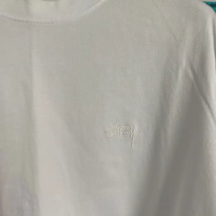 [BUNJANG] Stussy Embroidered Logo T-shirt White / [XL]스투시 자수로고 반팔 티셔츠 화이트